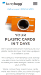 Mobile Screenshot of harrybuggplasticcards.co.uk